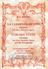 La Clemenza di Tito Ouverture, Cosi fan Tutte Ouverture (arr.J.Krček)